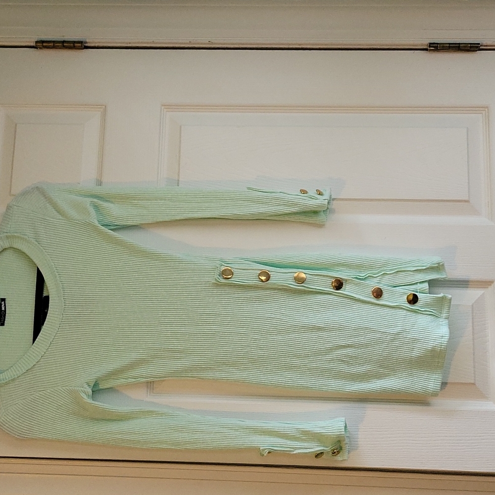 Mint green fashion nova dress